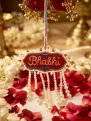 Handcrafted Bhabhi Lumba Rakhi With Roli-Chawal