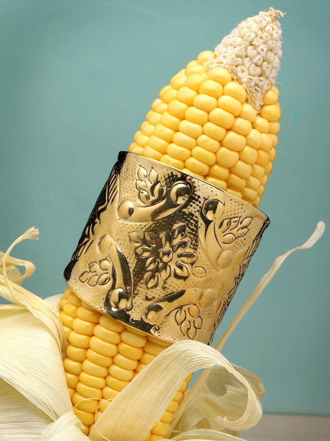 Gold Plated AntiTarnish Brass Cuff Bracelet