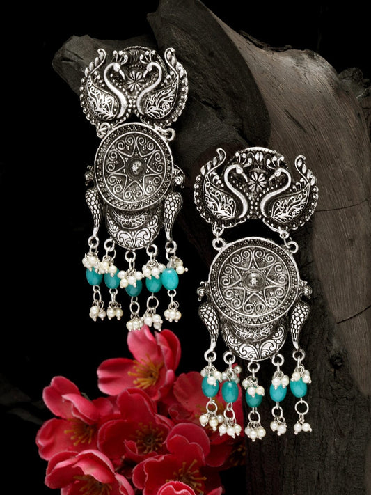 Silver-Plated Classic Drop Earrings