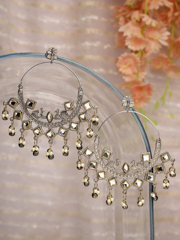 Classic Kundan Chandbalis