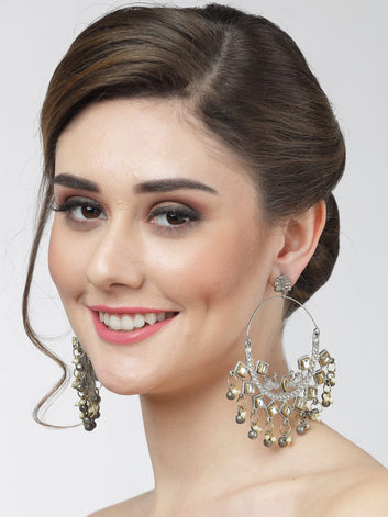 Classic Kundan Chandbalis