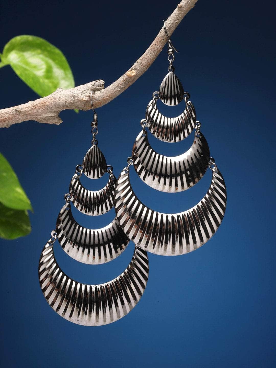 Contemporary Drop Earrings