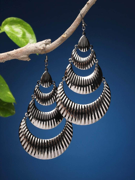 Contemporary Drop Earrings