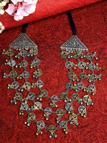 Brass Gold-Plated Layered Necklace