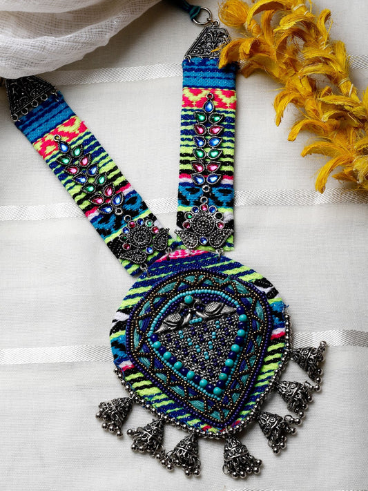 Handcrafted Fabric Necklace