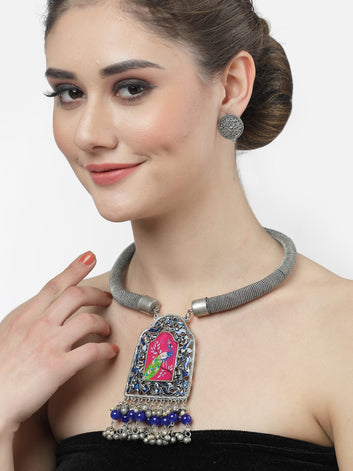 Silver-Plated Jewellery Set