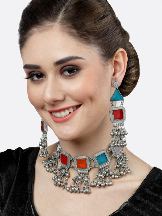 Silver-Plated Jewellery Set